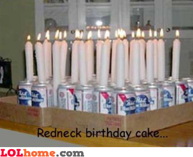 funny birthday cakes. Redneck irthday cake