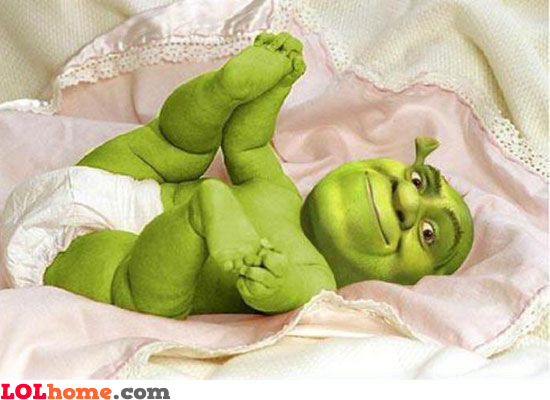 Baby Shrek | Funny pic