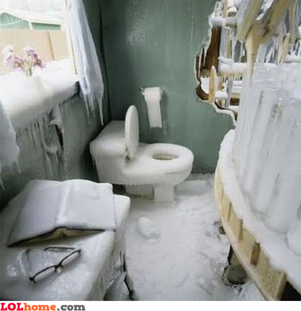 Ice bathroom