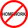 no homework